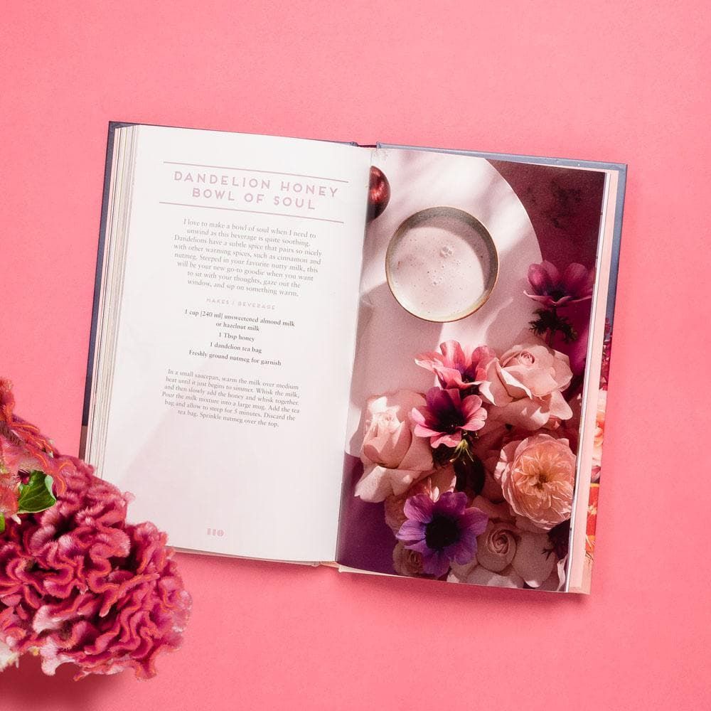 Floral Libations Recipe Hardcover Book