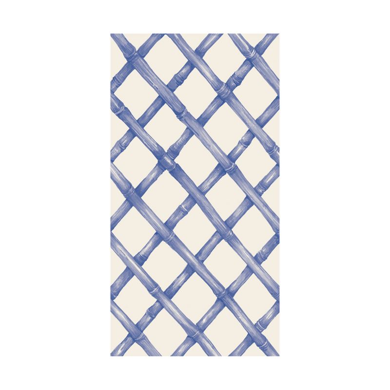 Blue Lattice Guest Napkin