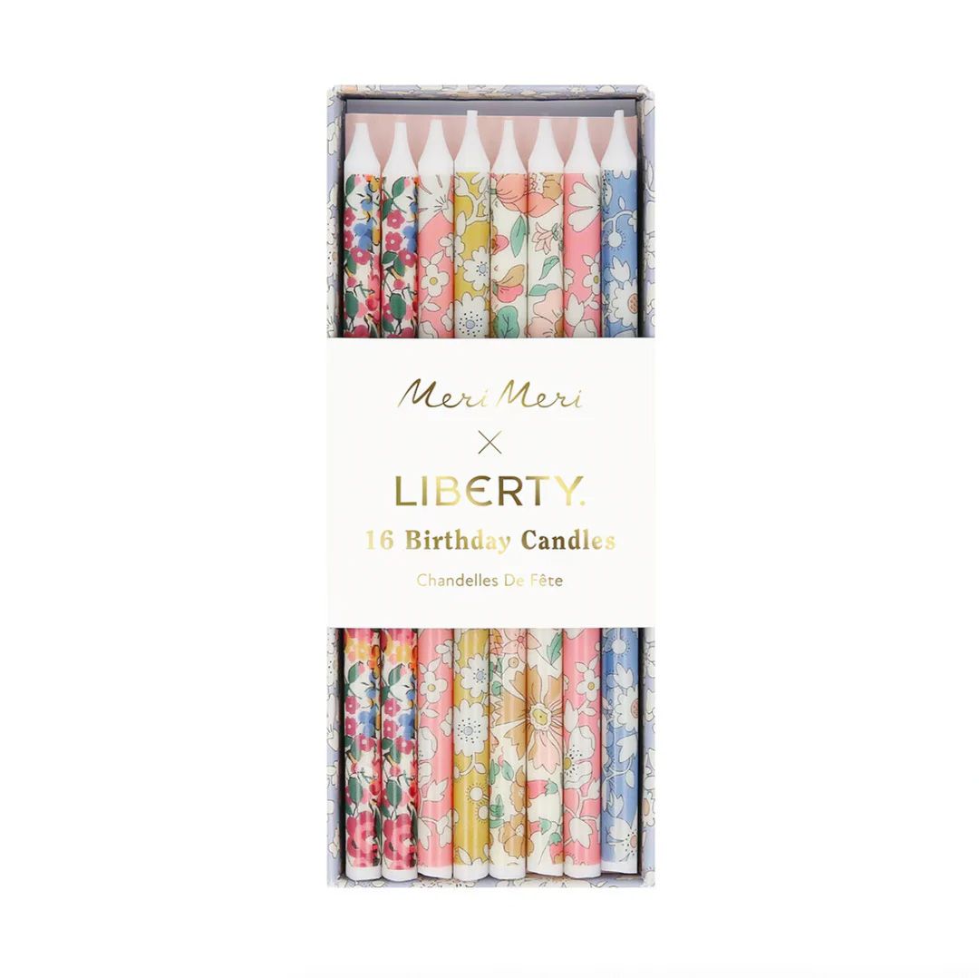 Liberty Mixed Print Party Candles