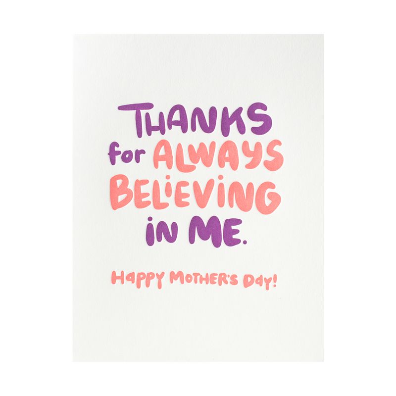 Believing In My Mother&#39;s Day