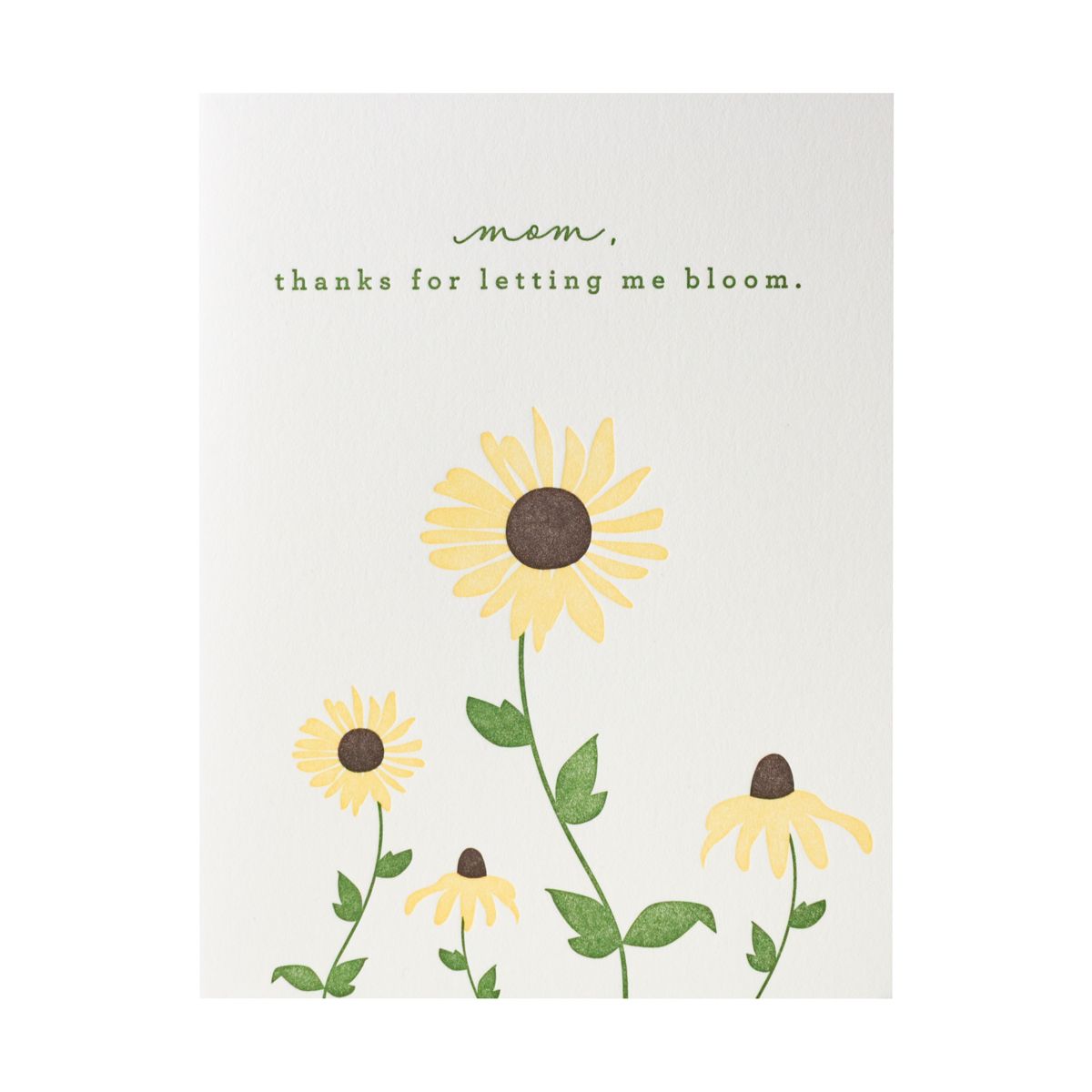 Bloom Mother&#39;s Day Letterpress Card