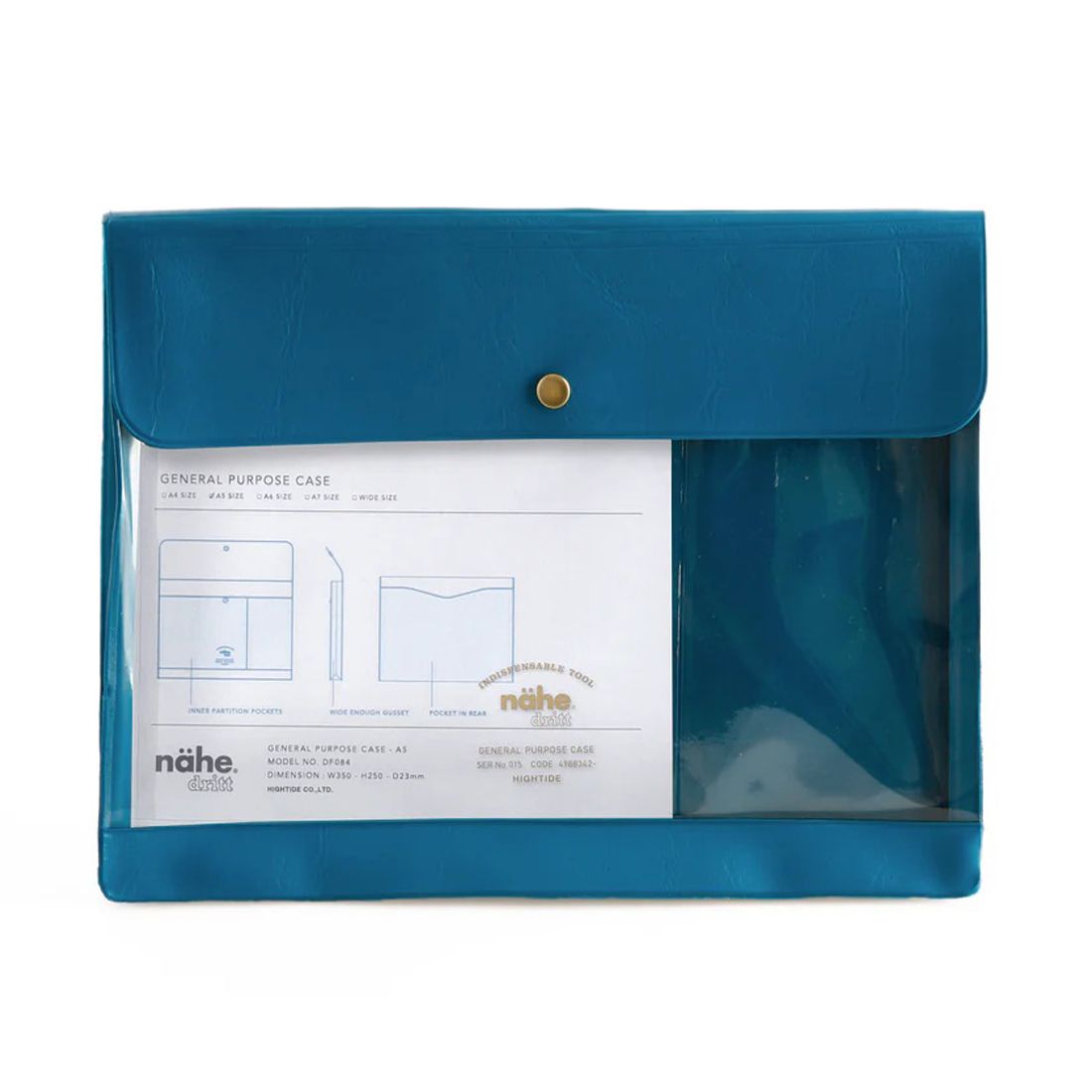 General Purpose Case A5 Blue