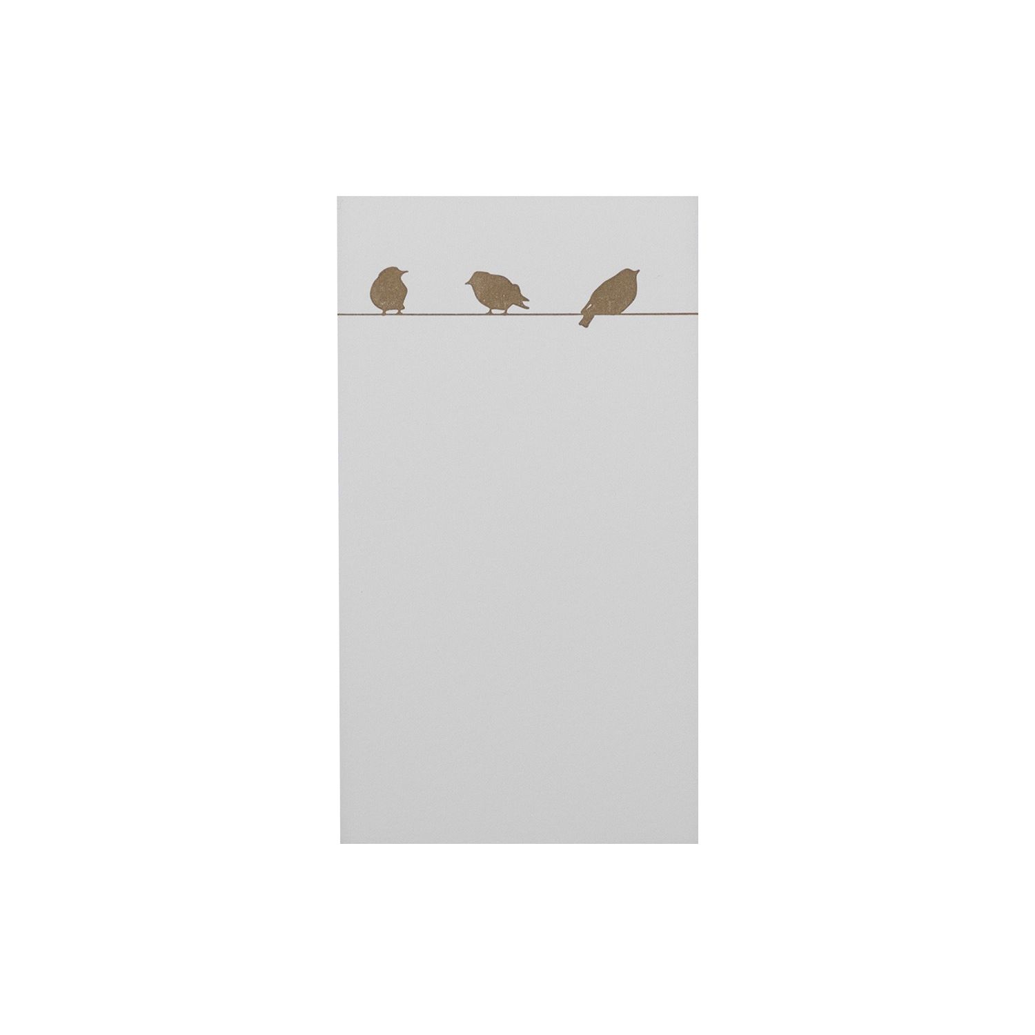 Mini Notepad - Birds