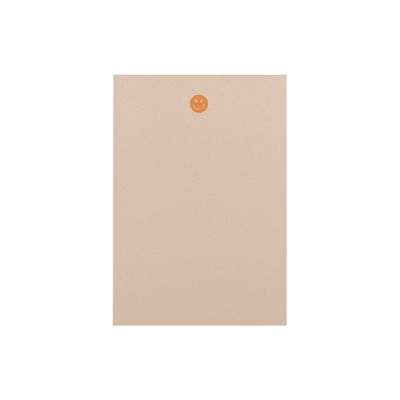 B6 Notepad - Smiley in Orange