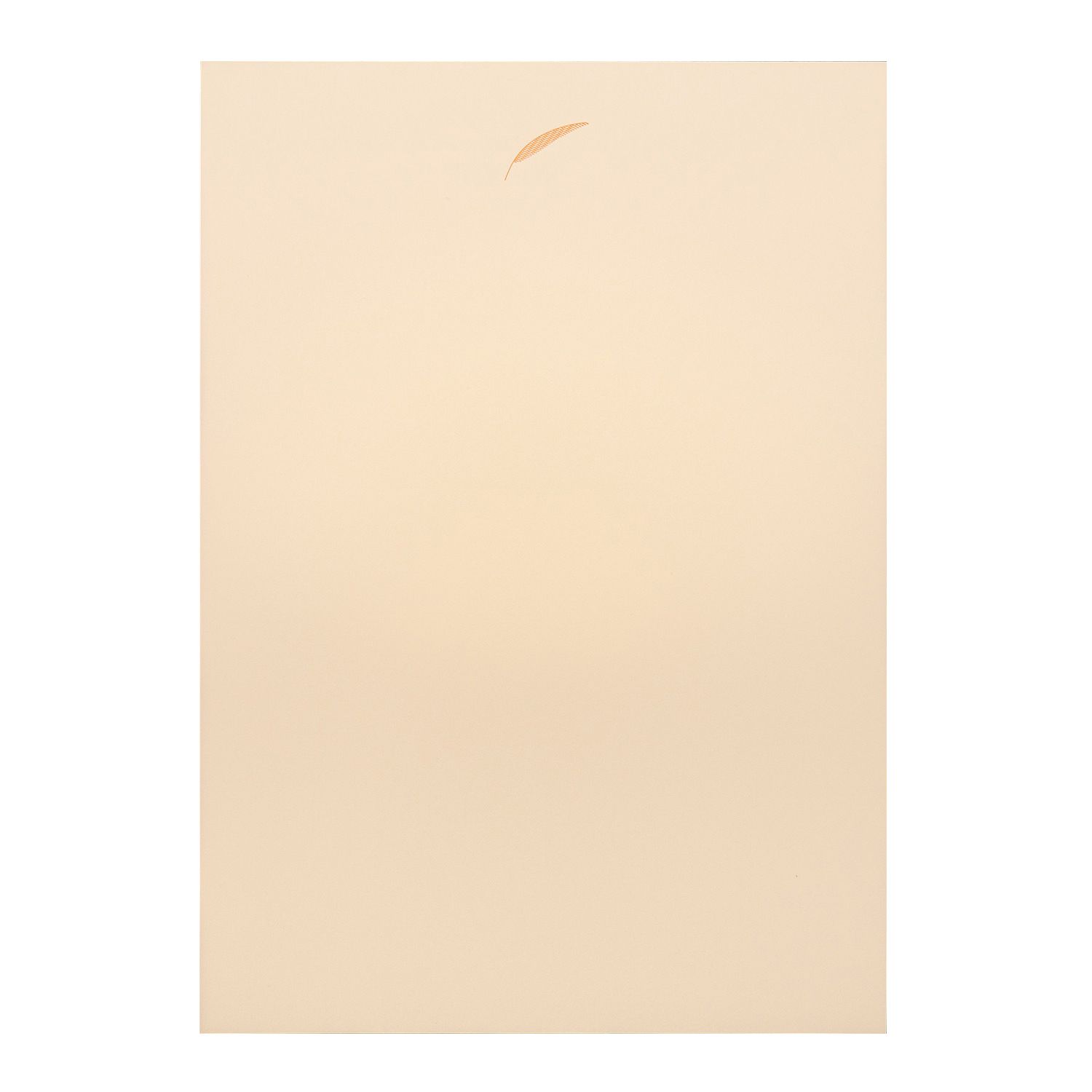 A4 Notepad - Orange Palm