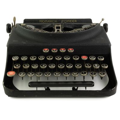 Monarch Pioneer Typewriter
