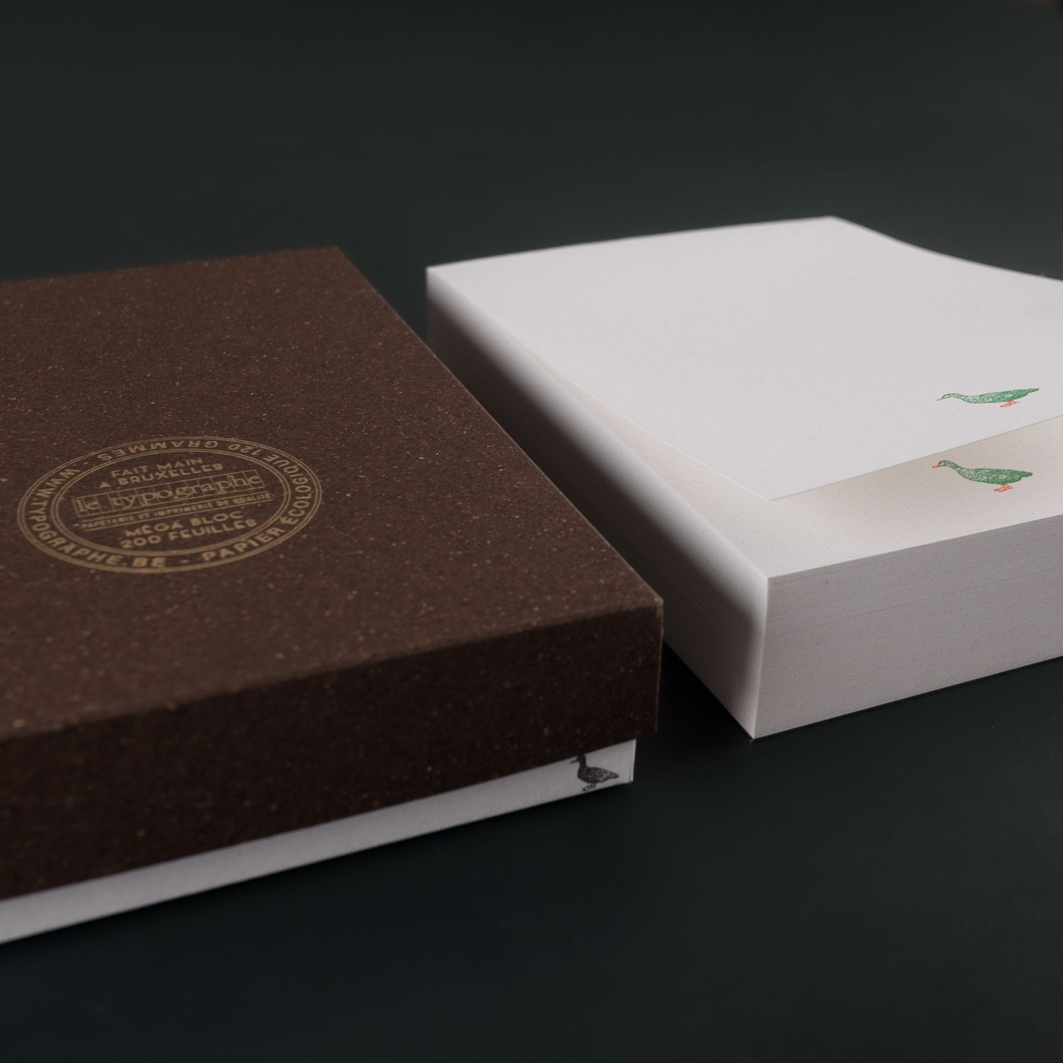 B6 Mega Notepad - Duck