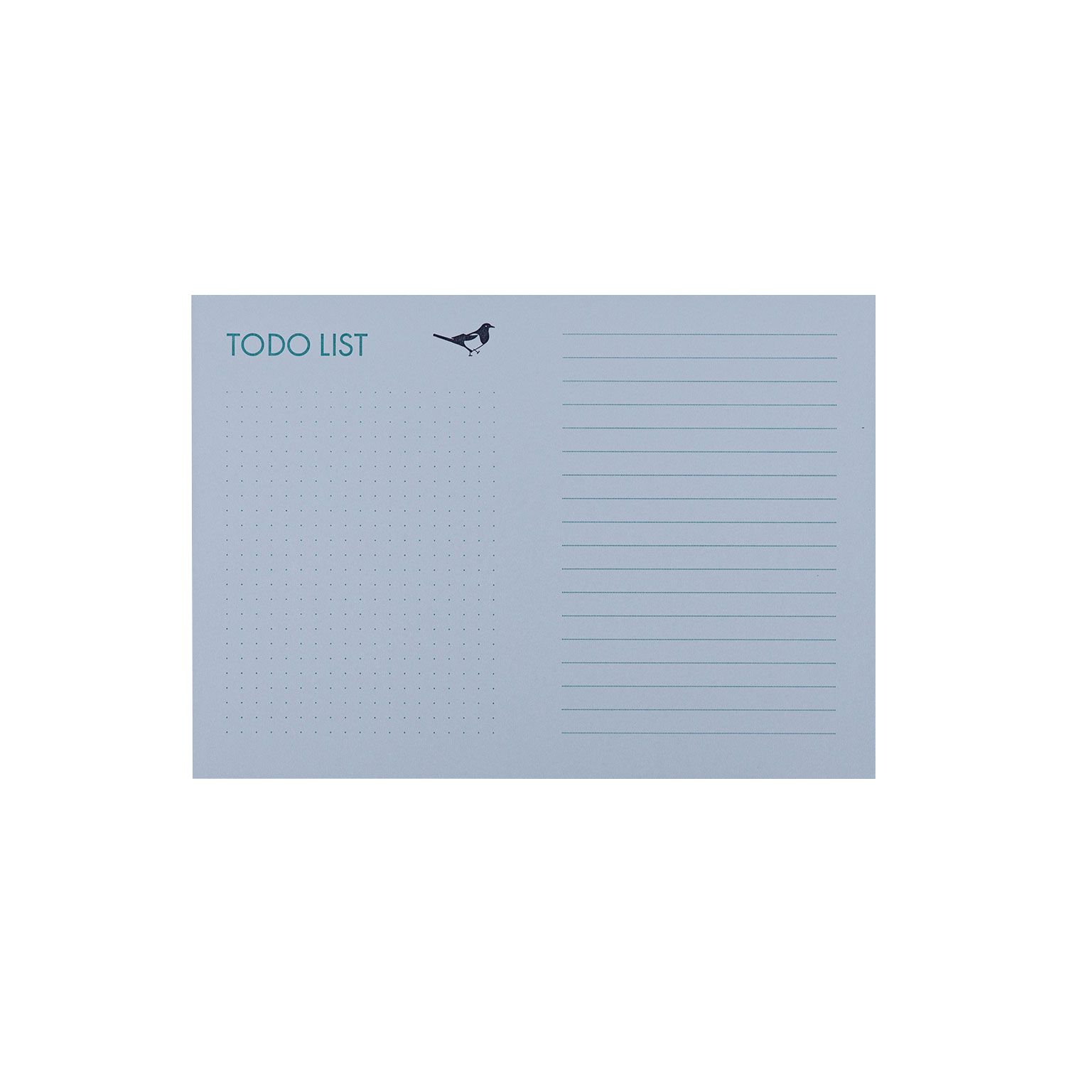 A5 To Do List Pad in Blue