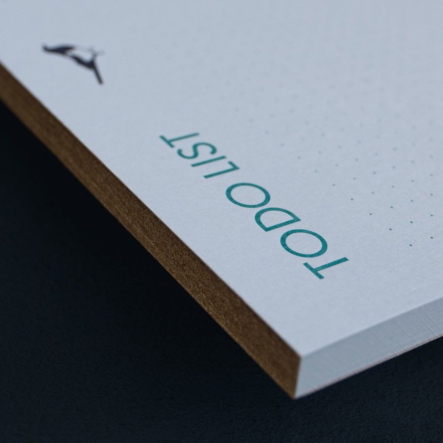 Le Typographe A5 To Do List Pad in Blue