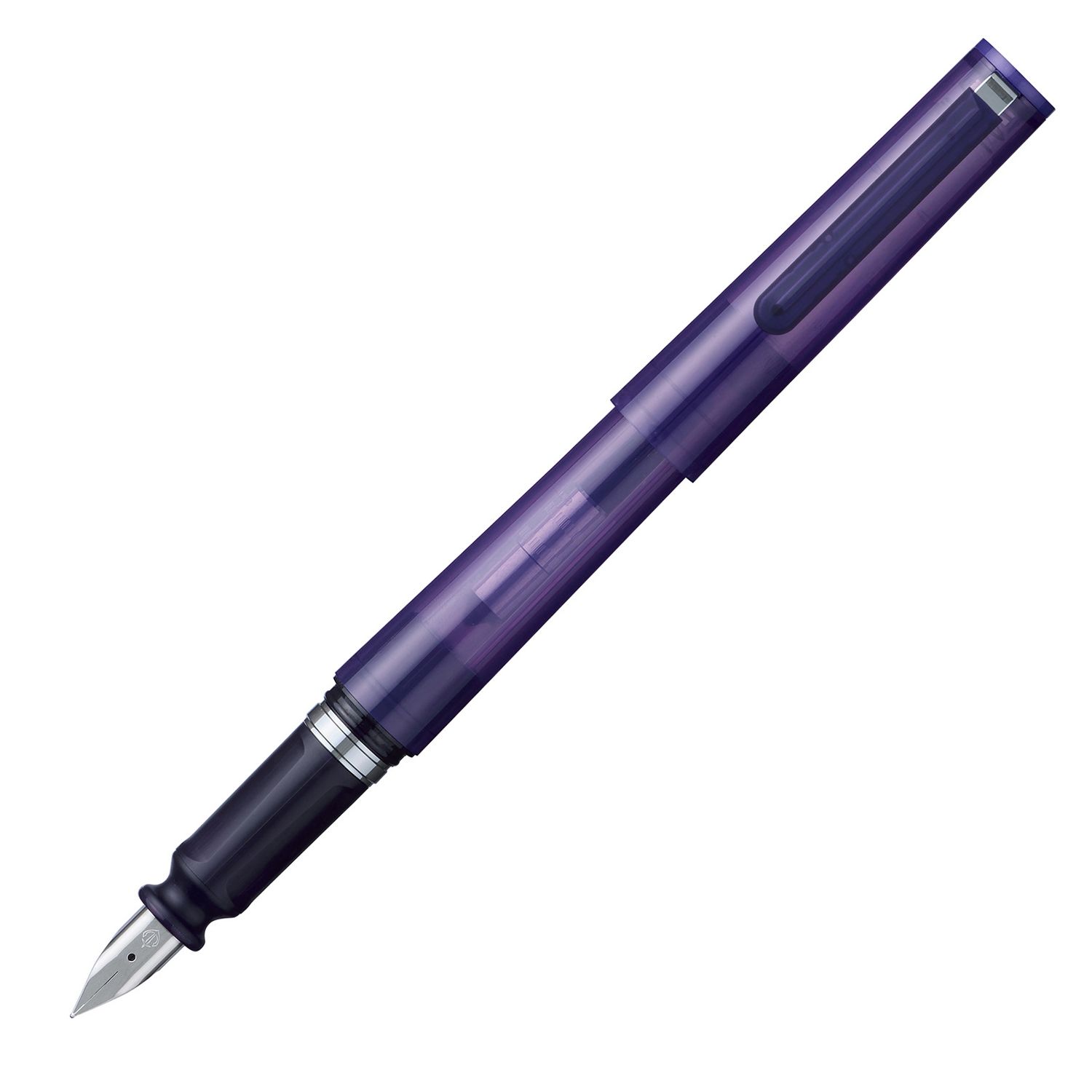Tuzu Transparent Violet Fountain Pen