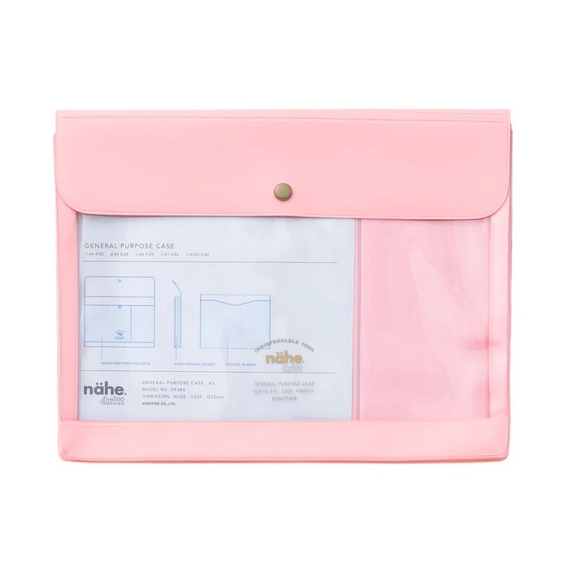 General Purpose Case A5 Pink