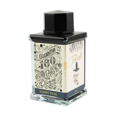 Diamine 160th Tariff Teal Bottled Ink (75ml)