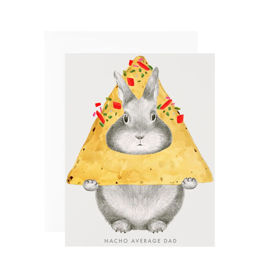 Nacho Average Dad Card