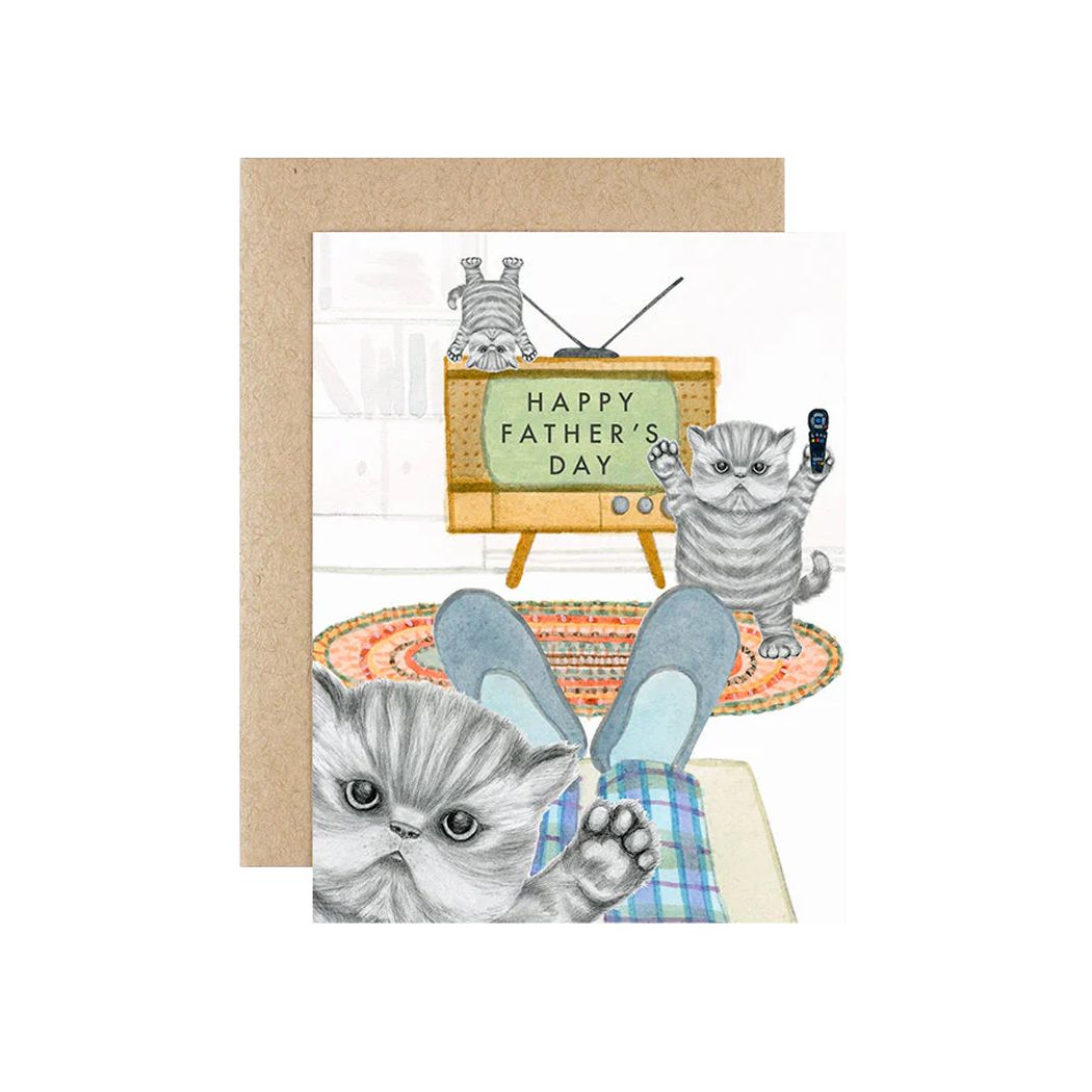 Naughty Kittens Father&#39;s Day Card