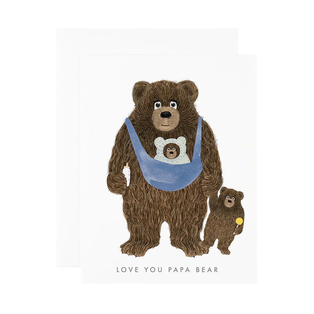 Papa Bear Card