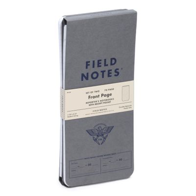 Field Notes Front Page Reporter&#39;s Notebook 2-Pack