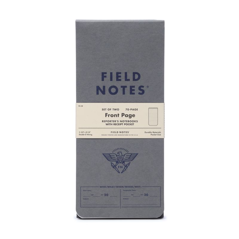 Front Page Reporter&#39;s Notebook 2-Pack