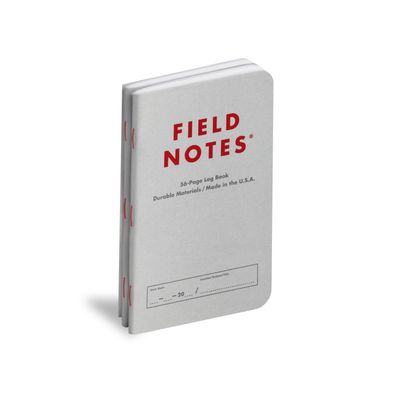 Field Notes Index: Log Book 2-Pack