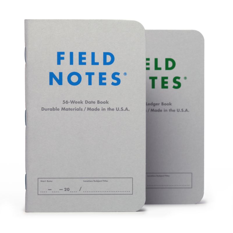 Index: Ledger &amp; Date Book 2-Pack
