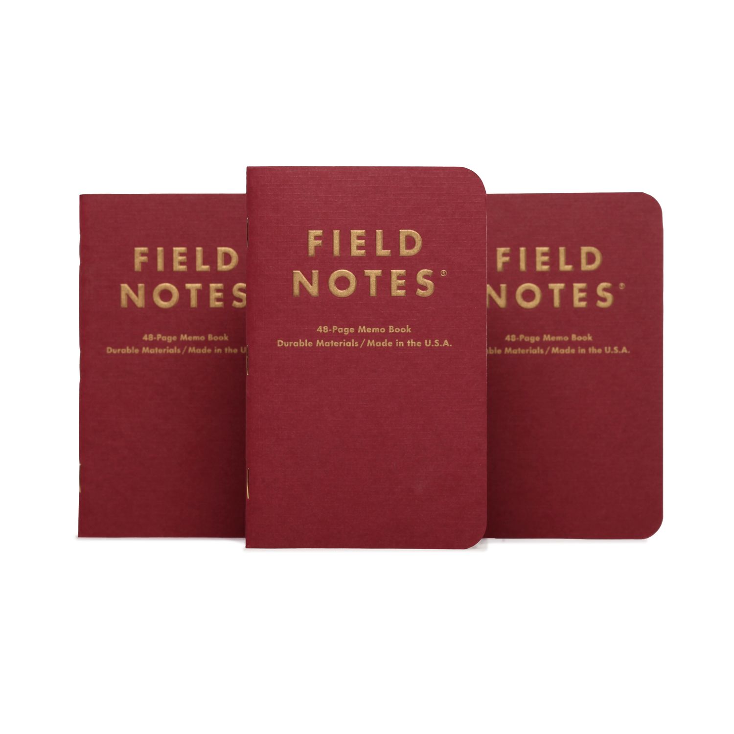 Vintage Memo Book 3-Pack