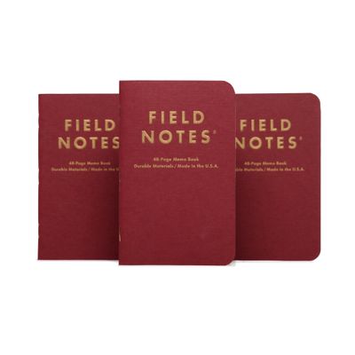 Vintage Memo Book 3-Pack