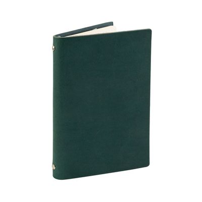 Goby Design Leather Cover Refillable Notebook Marine