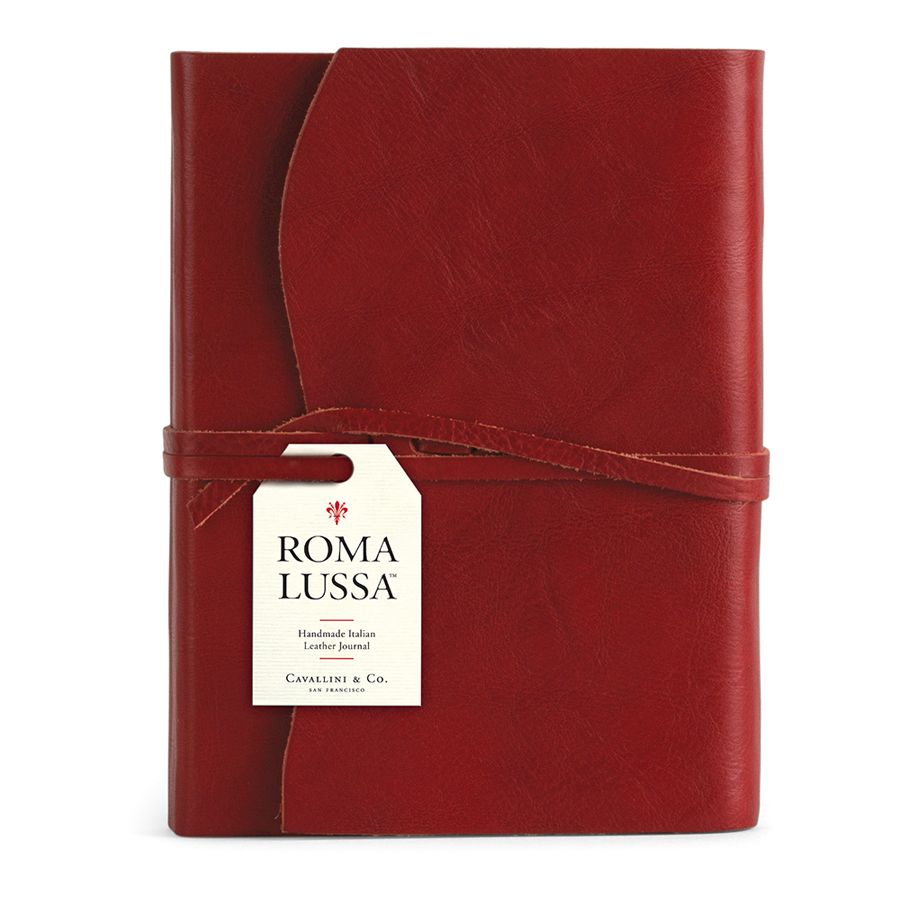 Roma Lussa Red Journal 6x8&quot;