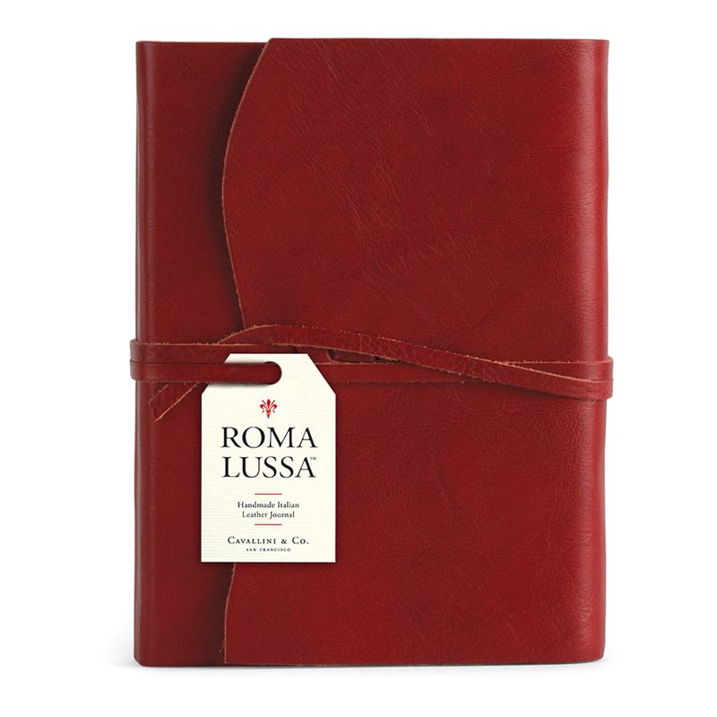 Roma Lussa Red Journal 6x8&quot;