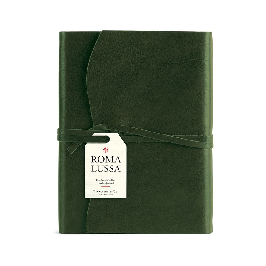 Roma Lussa Green Journal 5x7&quot;