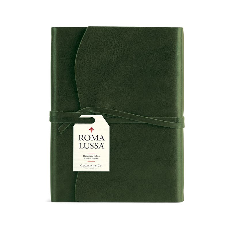 Roma Lussa Green Journal 5x7&quot;