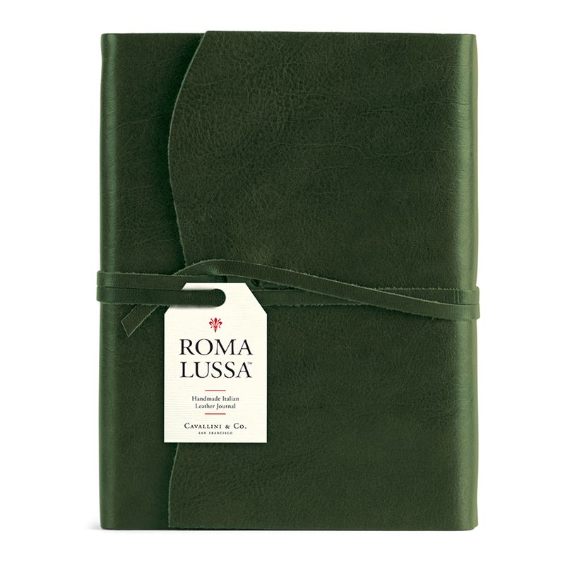 Roma Lussa Green Journal 6x8&quot;