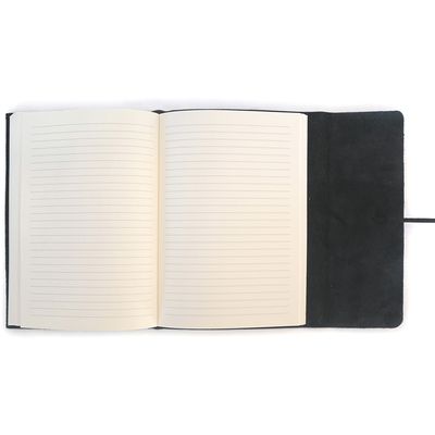 Journalino Grande Black Leather Journal 6x8"