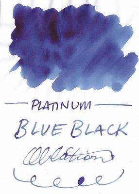 Platinum Blue Black Bottled Ink (60ml)