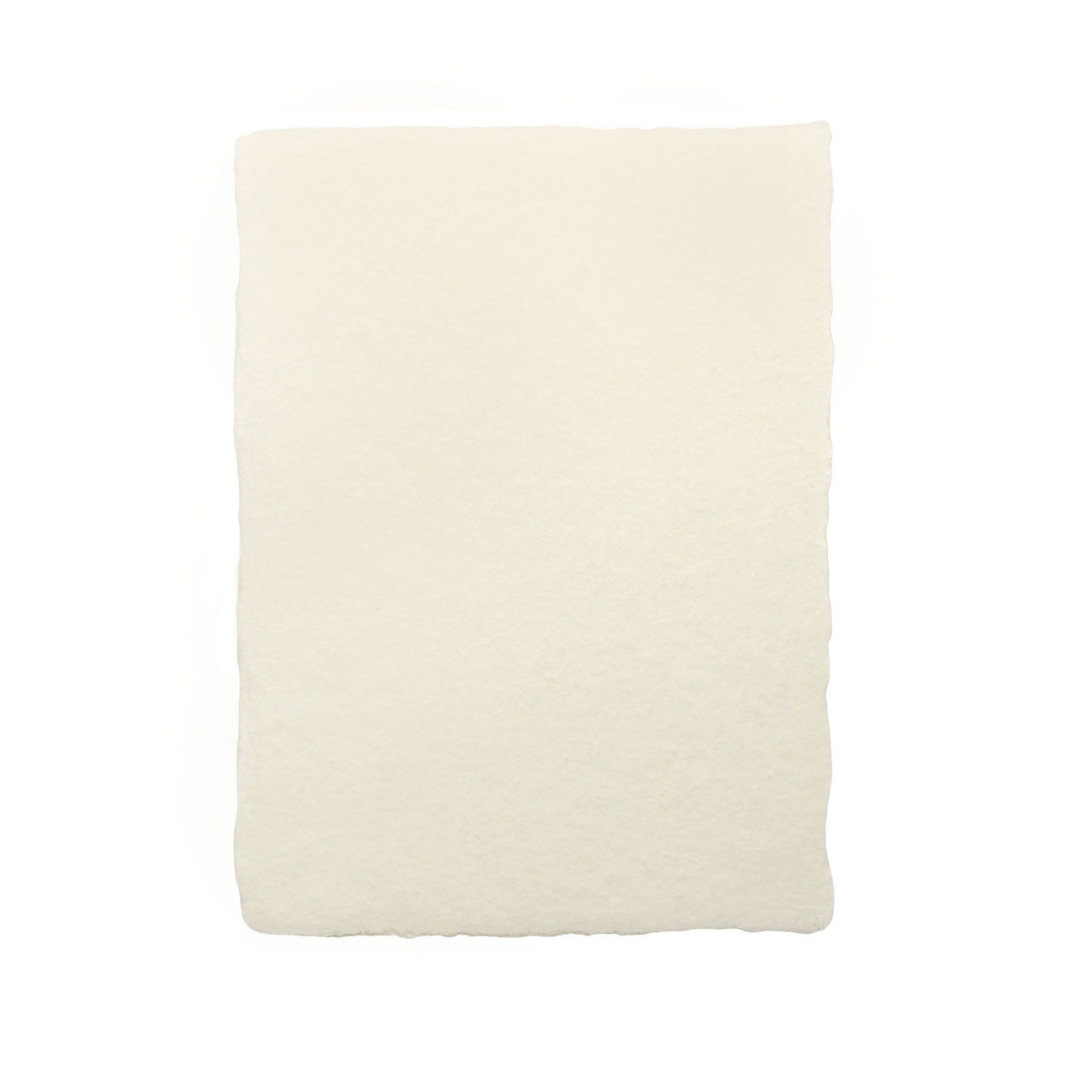 Cream Handmade Recycled Paper Sheet, Size: 3.5 x 5&quot; Wallet