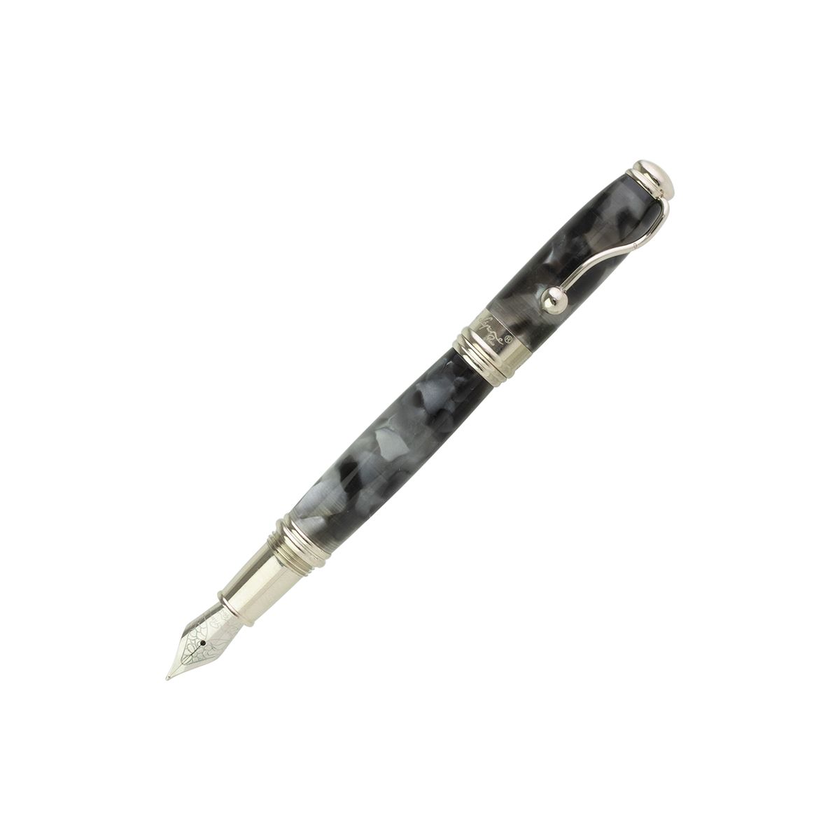 Jean Pierre Lepine Indigo Black Tortoise Fountain Pen