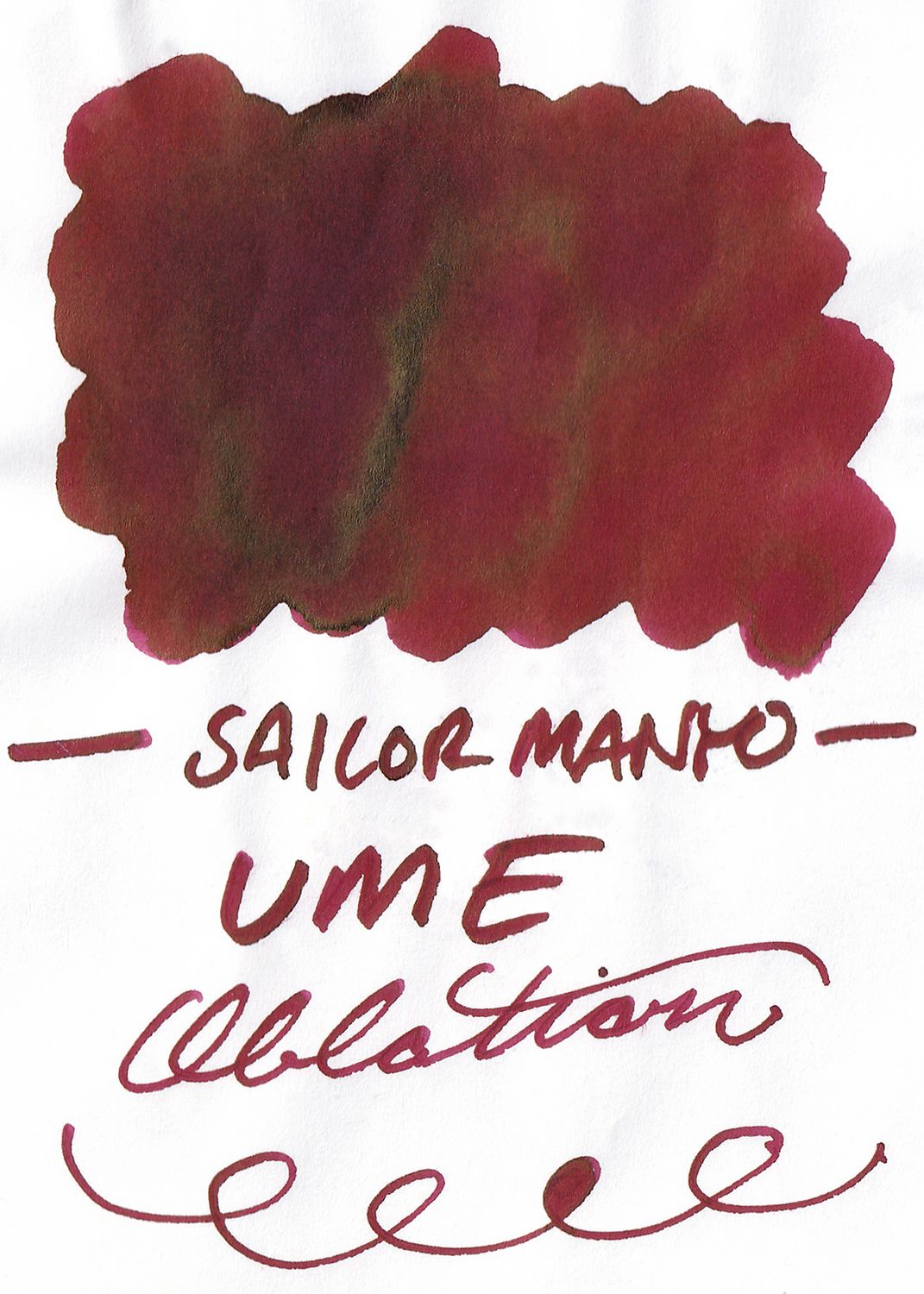 Sailor Manyo Ume Bottled Ink (50ml)