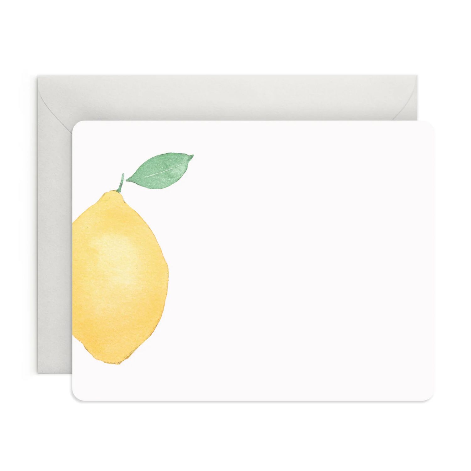 Lemon Flat Notes - Box of 8