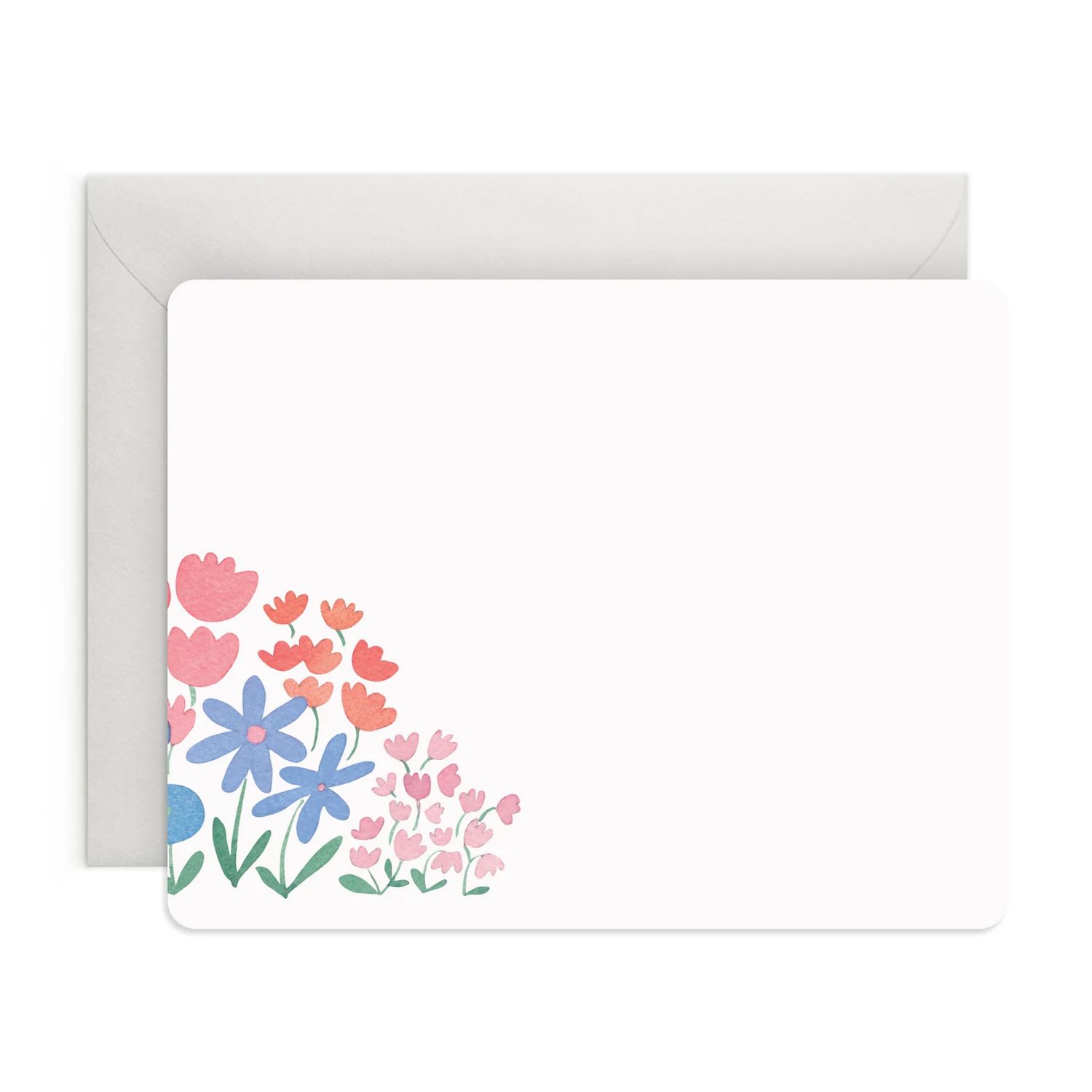 Flower Patch Flat Notes - Box of 8