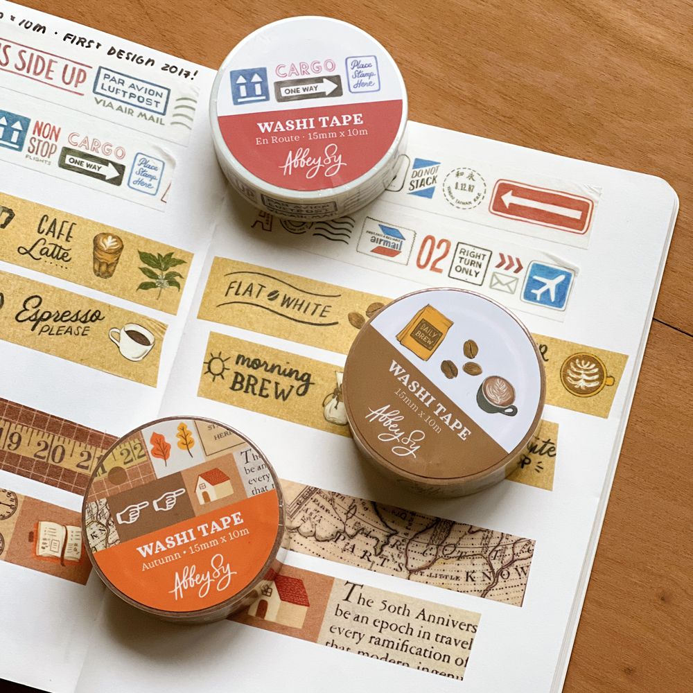 Abbey Sy Autumn Washi Tape