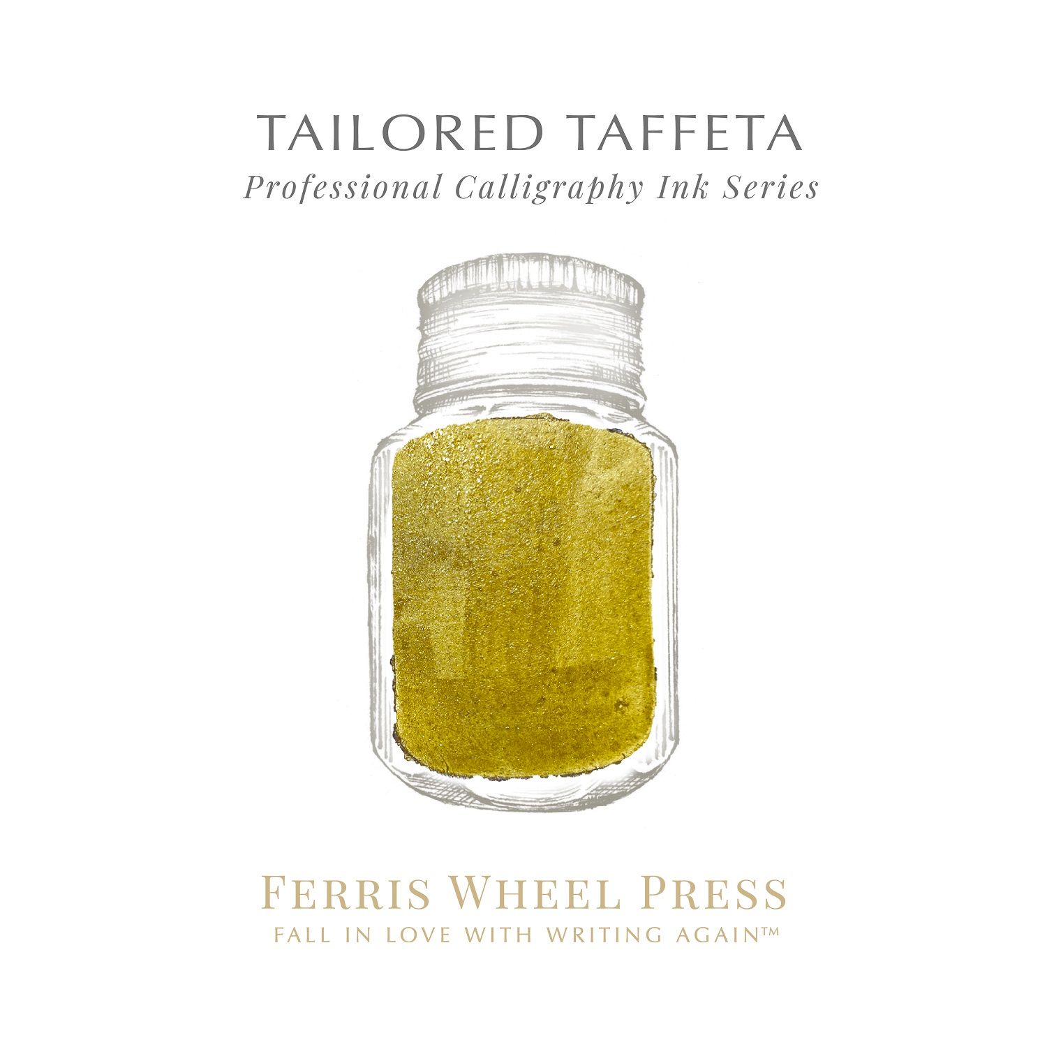 Ferris Wheel Press Tailored Taffeta Calligraphy Ink 28ml