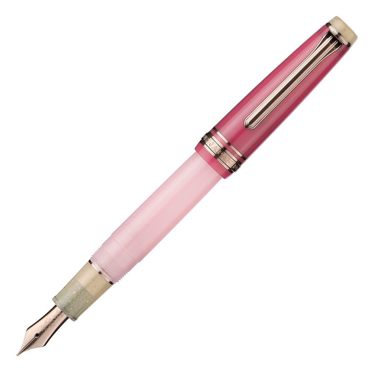 Sailor Pro Gear Slim Dried Flowers Pink Rose Fountain Pen, Nib Size: Fine