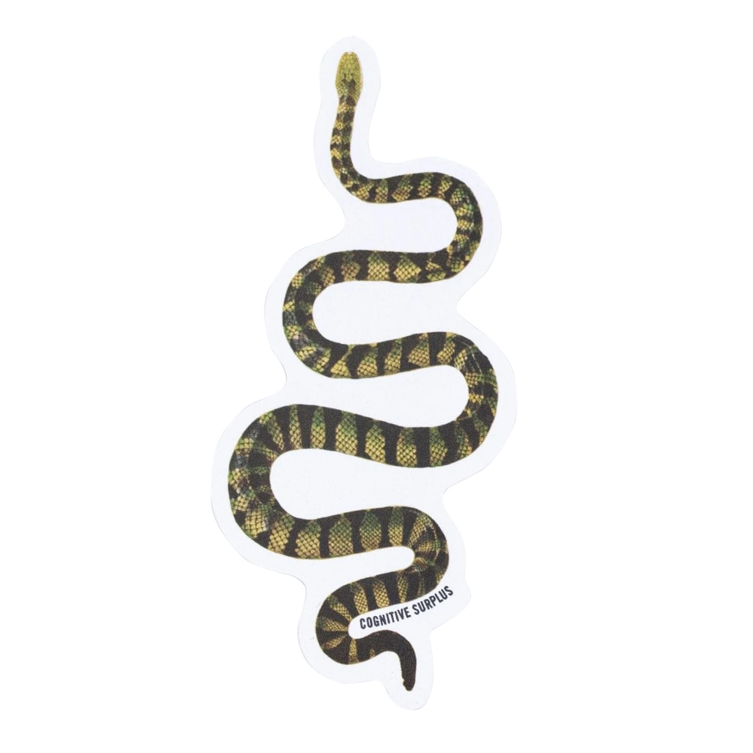 Green Snake Sticker