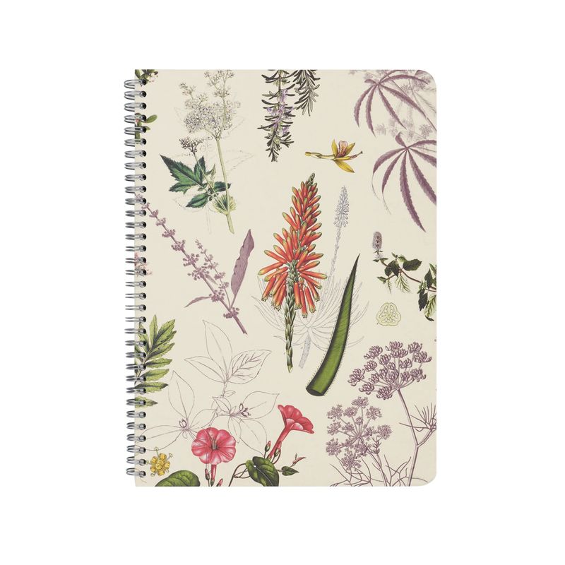 Medicinal Botany A5 Spiral Notebook