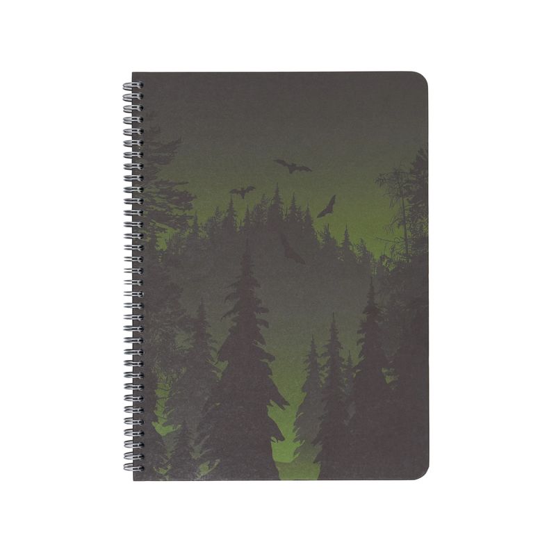 Twilight Forest A5 Spiral Notebook