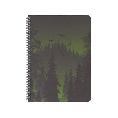 Twilight Forest A5 Spiral Notebook
