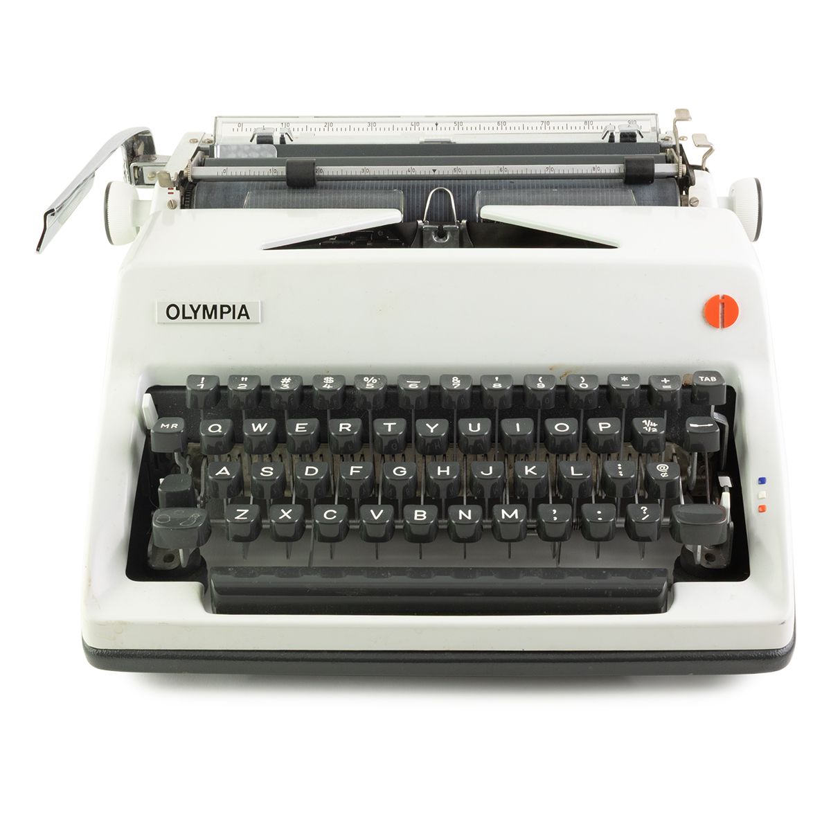 Olympia SM-9 White Typewriter
