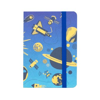 Retro Space Pocket Notebook