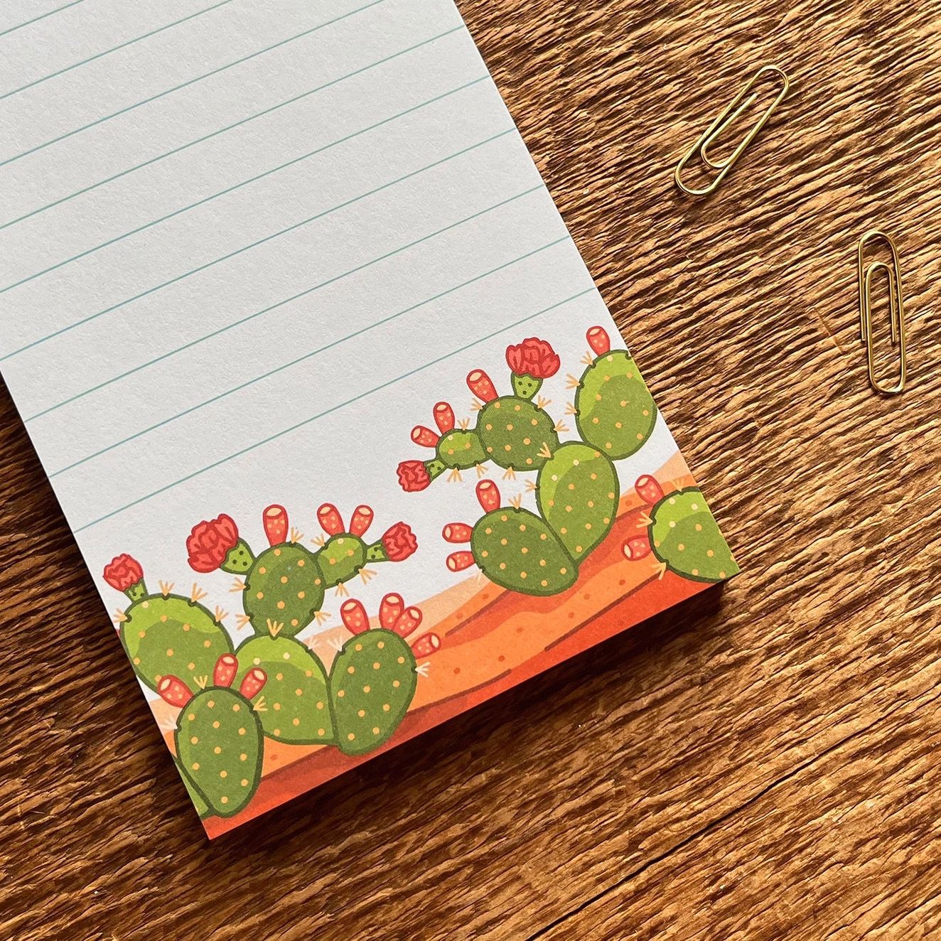 Noteworthy Prickly Pear Notepad