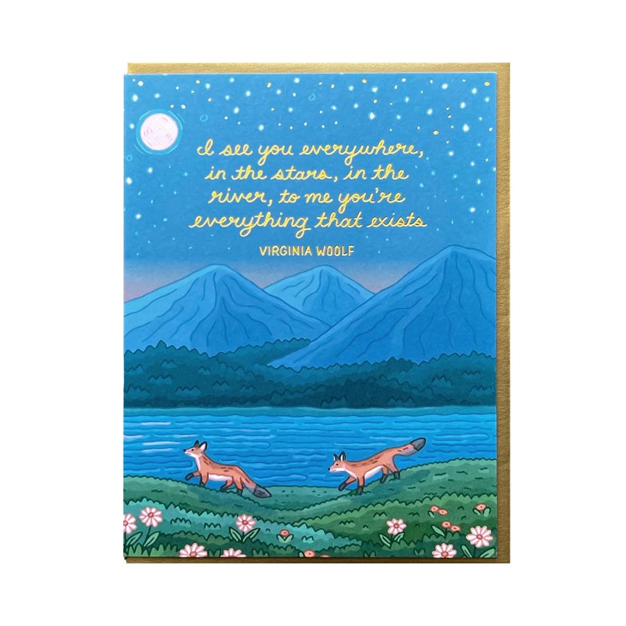 Virginia Woolf Quote Card