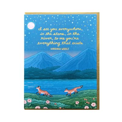 Virginia Woolf Quote Card
